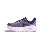 Hoka Bondi 9 White Pink Opal – Running Shoes Women's