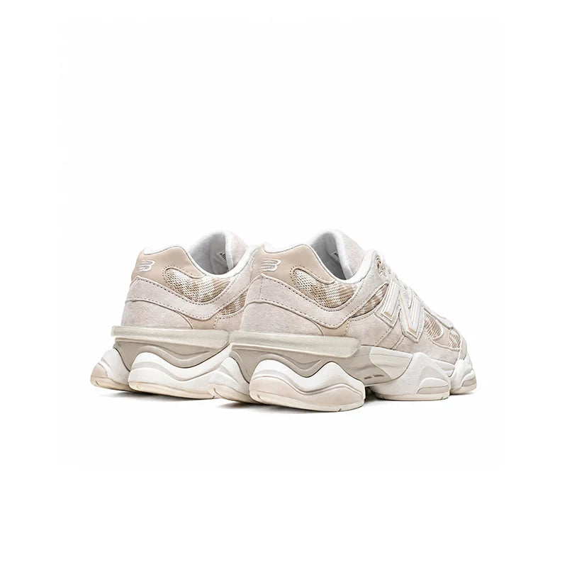 New Balance 9060 Tan Leopard Print White – Sneakers Women's