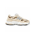 New Balance 9060 Tan Leopard Print White – Sneakers Women's